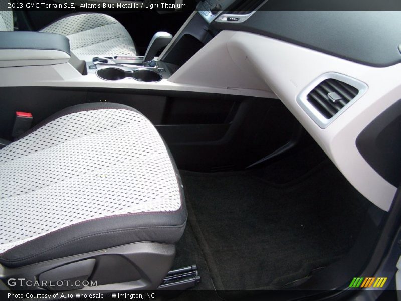 Atlantis Blue Metallic / Light Titanium 2013 GMC Terrain SLE