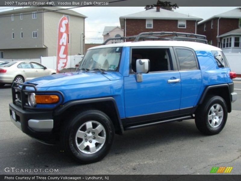 Voodoo Blue / Dark Charcoal 2007 Toyota FJ Cruiser 4WD