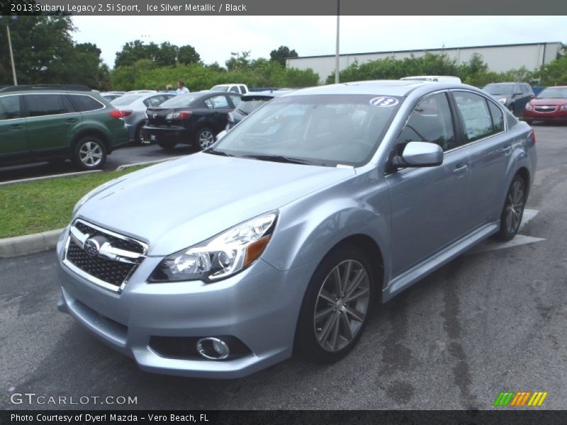 Ice Silver Metallic / Black 2013 Subaru Legacy 2.5i Sport