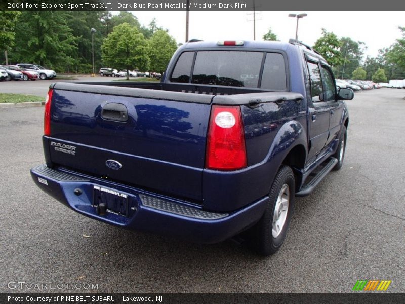 Dark Blue Pearl Metallic / Medium Dark Flint 2004 Ford Explorer Sport Trac XLT