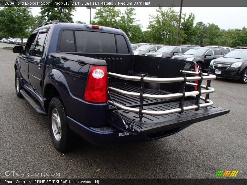 Dark Blue Pearl Metallic / Medium Dark Flint 2004 Ford Explorer Sport Trac XLT