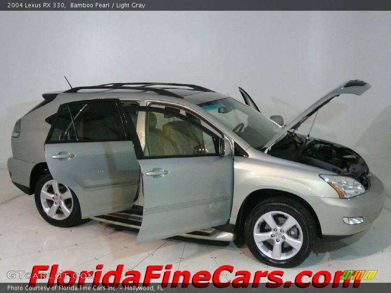 Bamboo Pearl / Light Gray 2004 Lexus RX 330