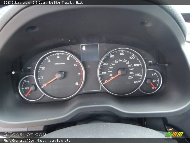 Ice Silver Metallic / Black 2013 Subaru Legacy 2.5i Sport