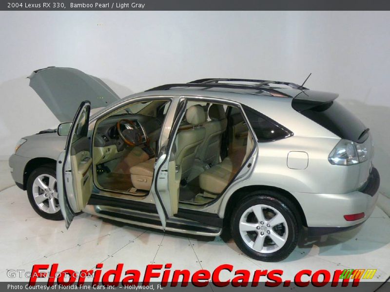 Bamboo Pearl / Light Gray 2004 Lexus RX 330