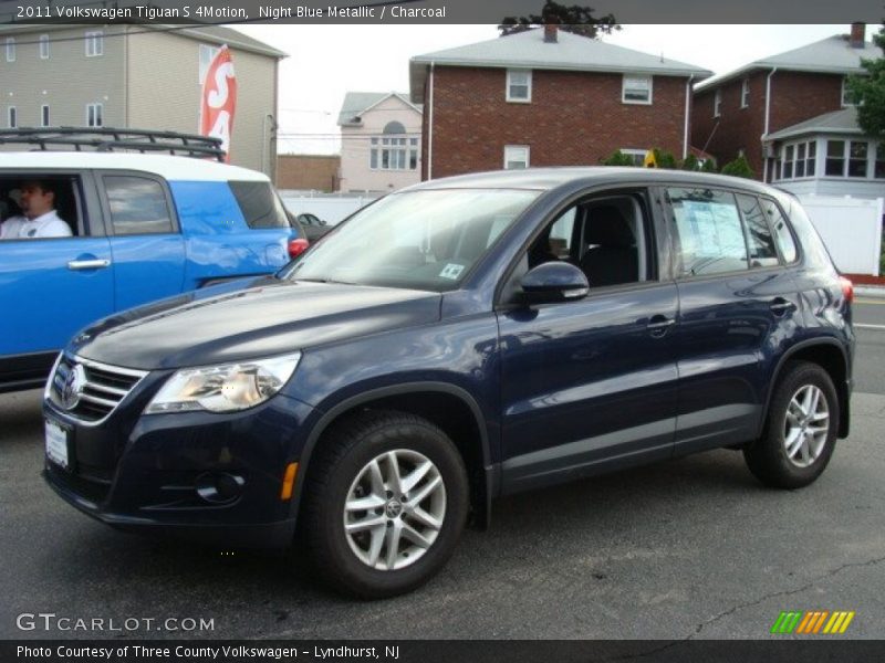 Night Blue Metallic / Charcoal 2011 Volkswagen Tiguan S 4Motion