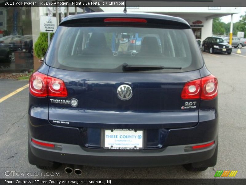 Night Blue Metallic / Charcoal 2011 Volkswagen Tiguan S 4Motion