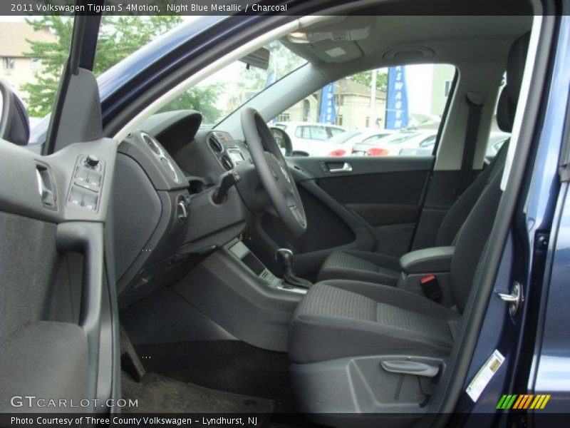 Night Blue Metallic / Charcoal 2011 Volkswagen Tiguan S 4Motion