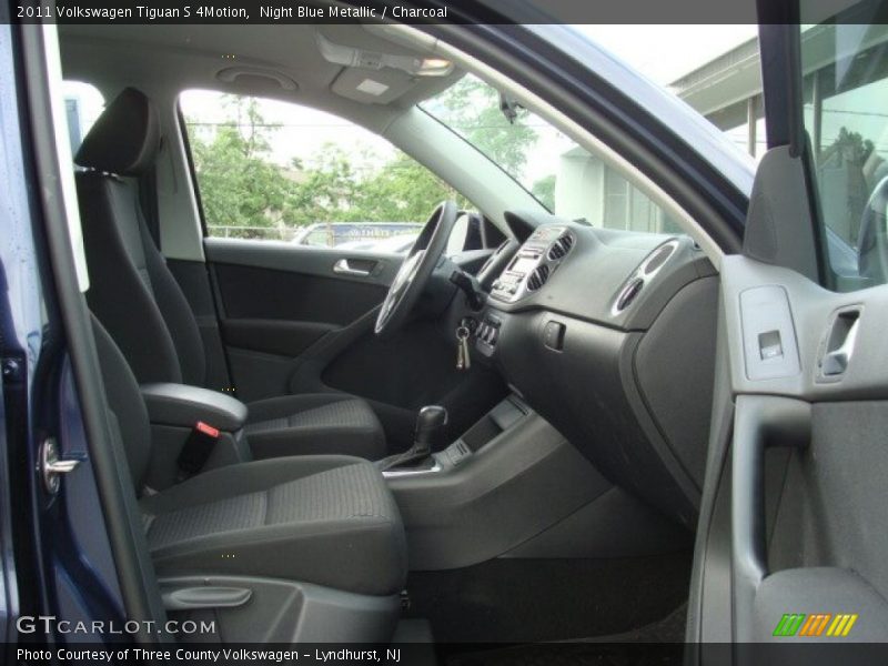 Night Blue Metallic / Charcoal 2011 Volkswagen Tiguan S 4Motion