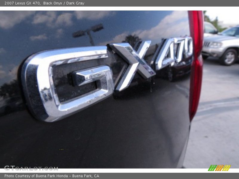 Black Onyx / Dark Gray 2007 Lexus GX 470