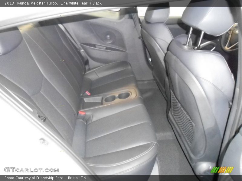 Elite White Pearl / Black 2013 Hyundai Veloster Turbo