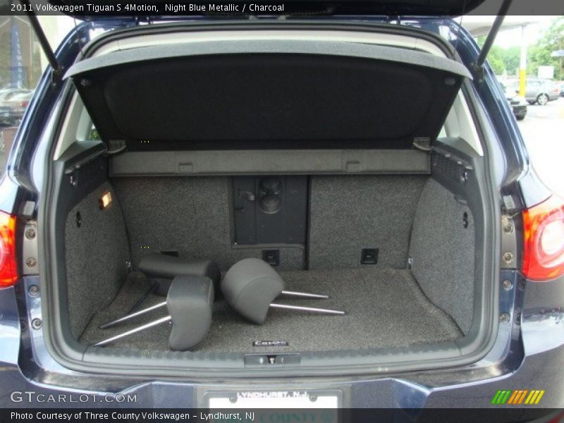 Night Blue Metallic / Charcoal 2011 Volkswagen Tiguan S 4Motion