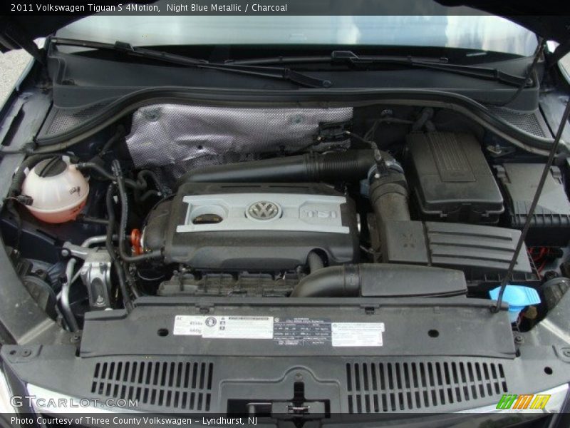 Night Blue Metallic / Charcoal 2011 Volkswagen Tiguan S 4Motion