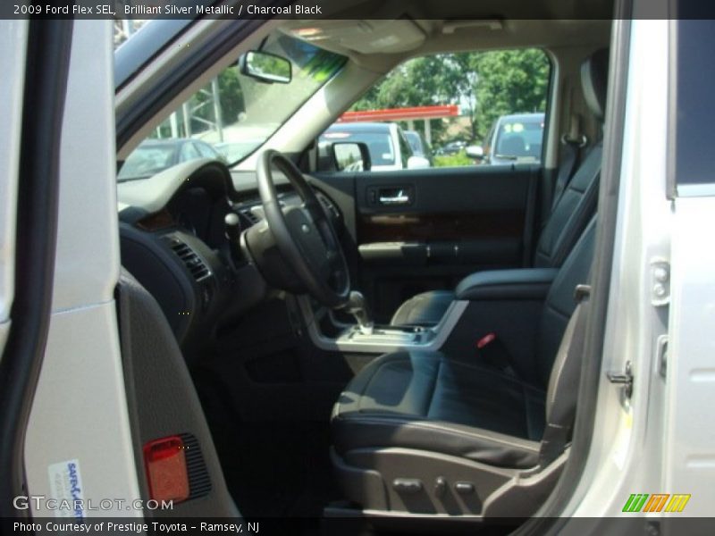Brilliant Silver Metallic / Charcoal Black 2009 Ford Flex SEL