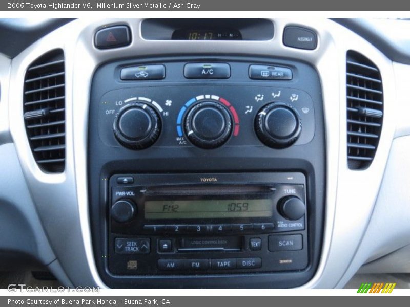 Millenium Silver Metallic / Ash Gray 2006 Toyota Highlander V6