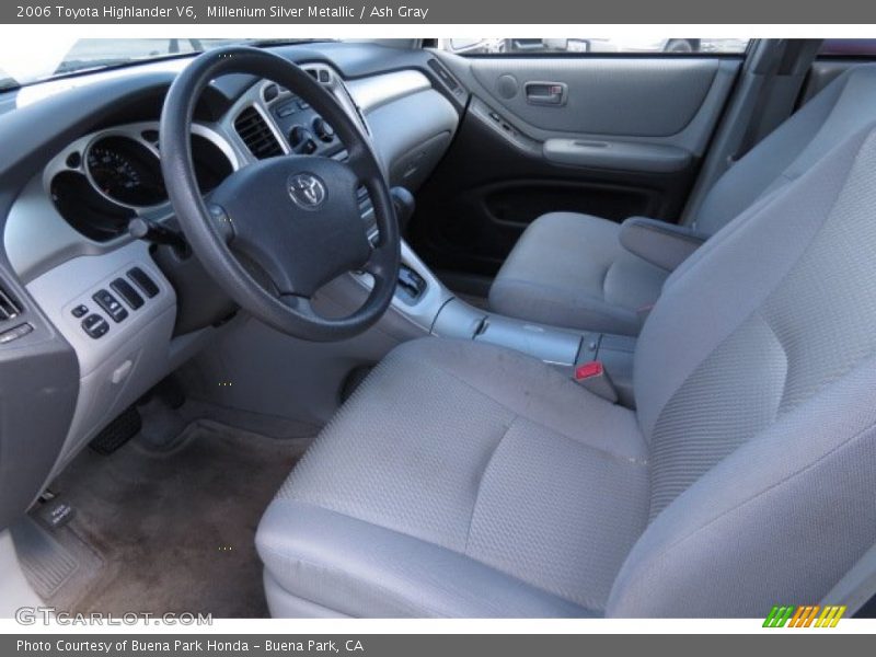Millenium Silver Metallic / Ash Gray 2006 Toyota Highlander V6