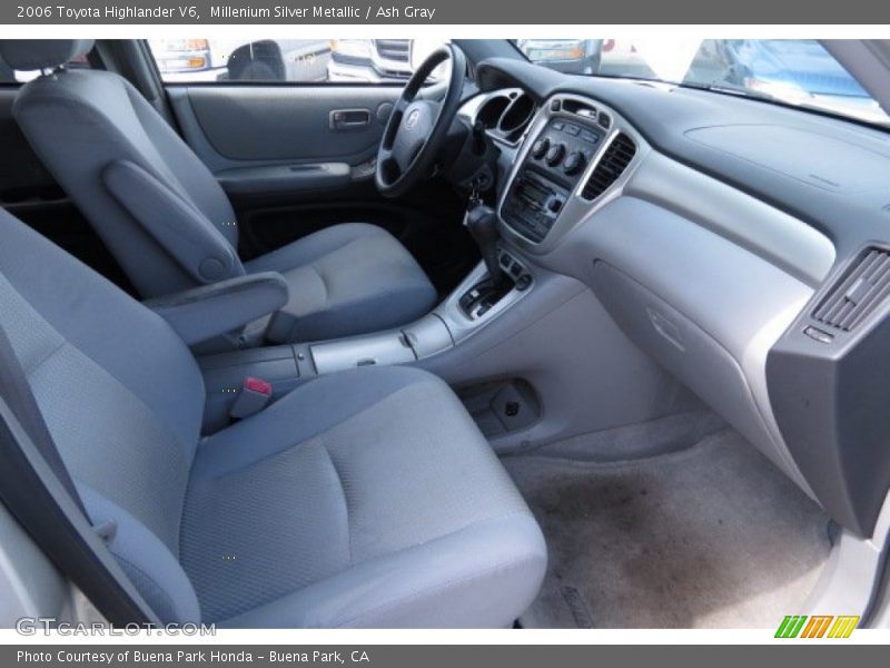 Millenium Silver Metallic / Ash Gray 2006 Toyota Highlander V6