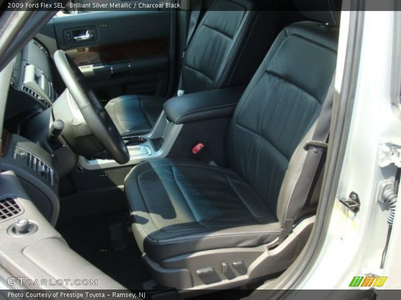 Brilliant Silver Metallic / Charcoal Black 2009 Ford Flex SEL