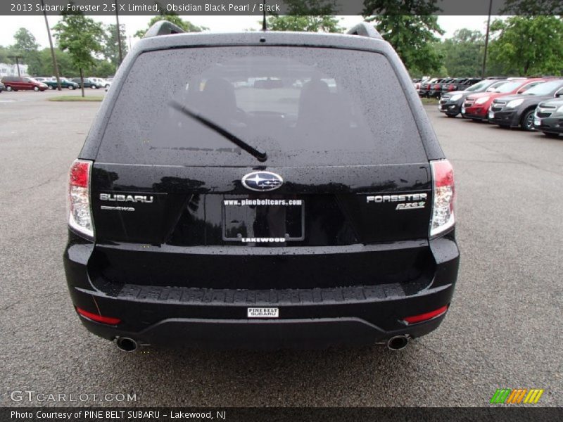 Obsidian Black Pearl / Black 2013 Subaru Forester 2.5 X Limited