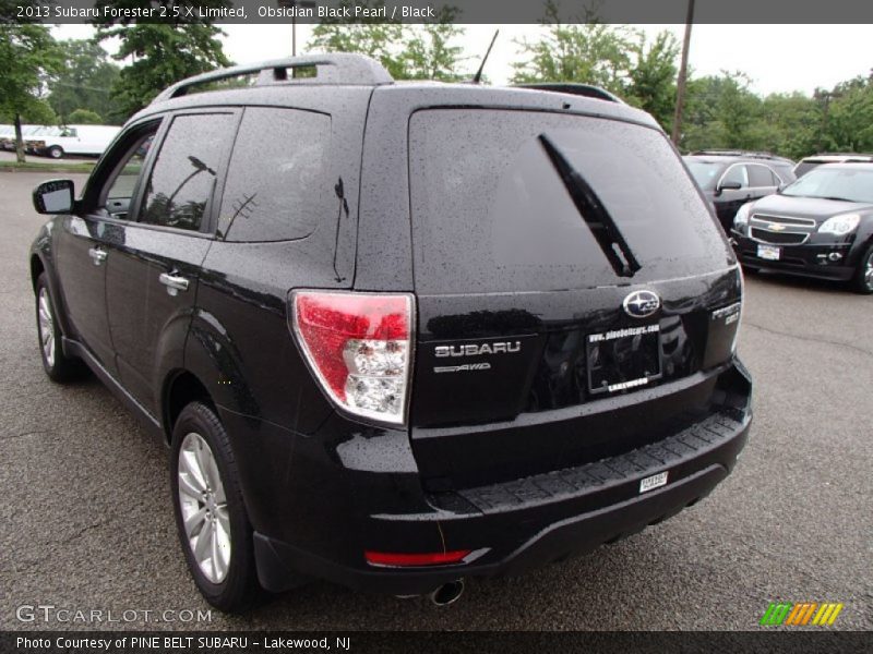 Obsidian Black Pearl / Black 2013 Subaru Forester 2.5 X Limited