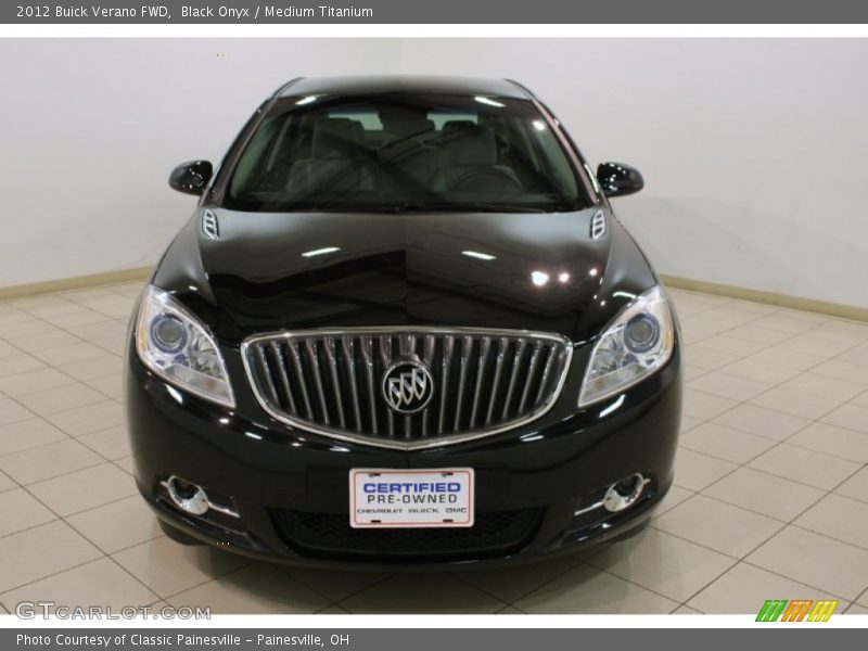 Black Onyx / Medium Titanium 2012 Buick Verano FWD