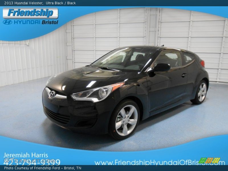 Ultra Black / Black 2013 Hyundai Veloster