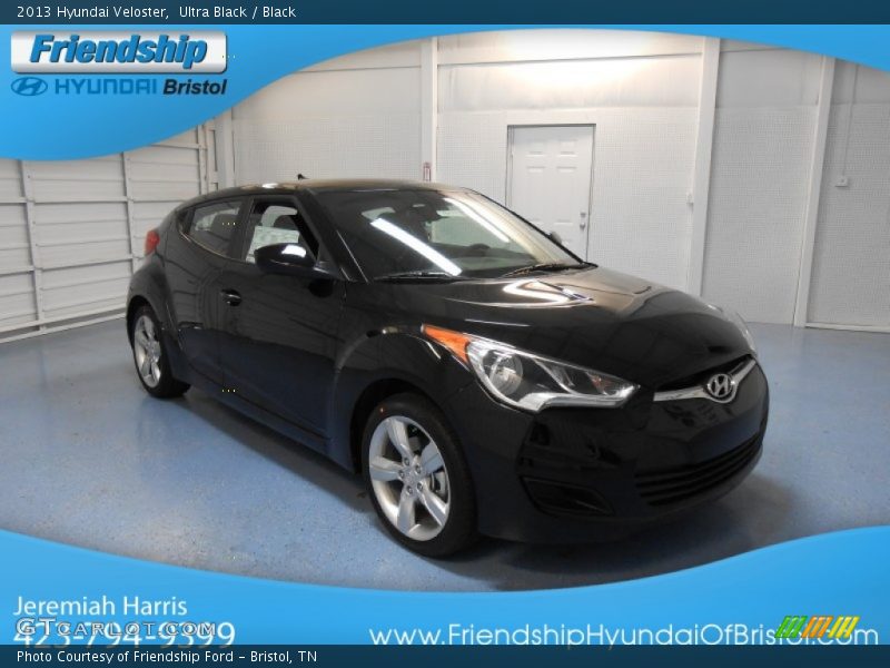 Ultra Black / Black 2013 Hyundai Veloster