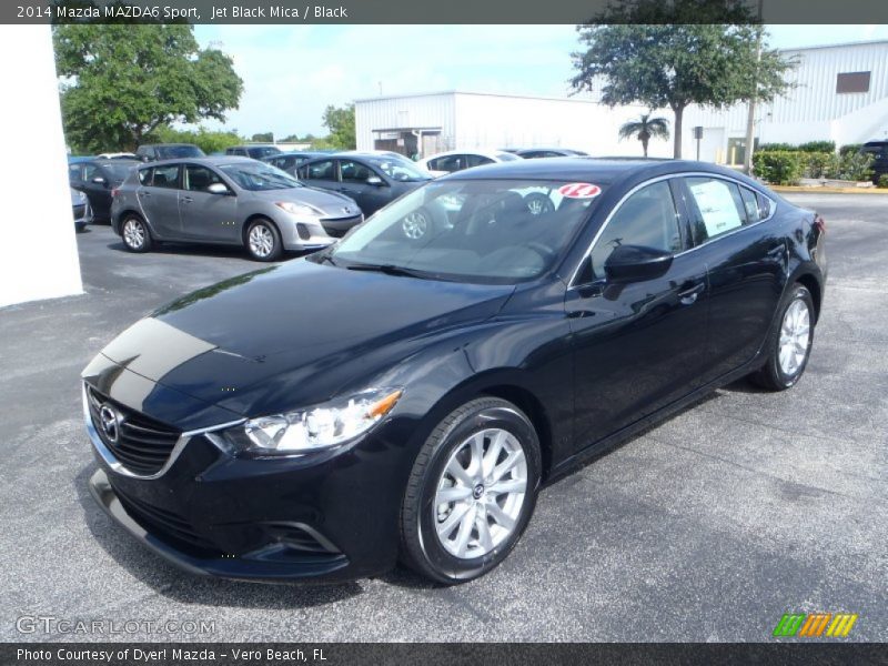 Jet Black Mica / Black 2014 Mazda MAZDA6 Sport