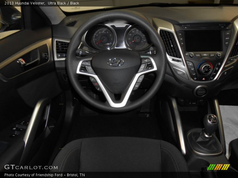 Ultra Black / Black 2013 Hyundai Veloster