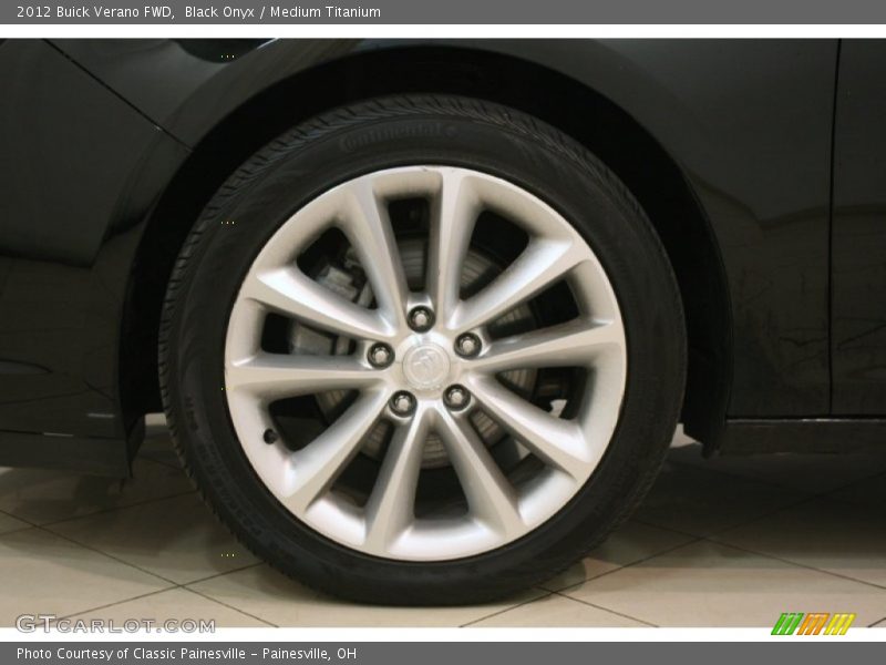Black Onyx / Medium Titanium 2012 Buick Verano FWD