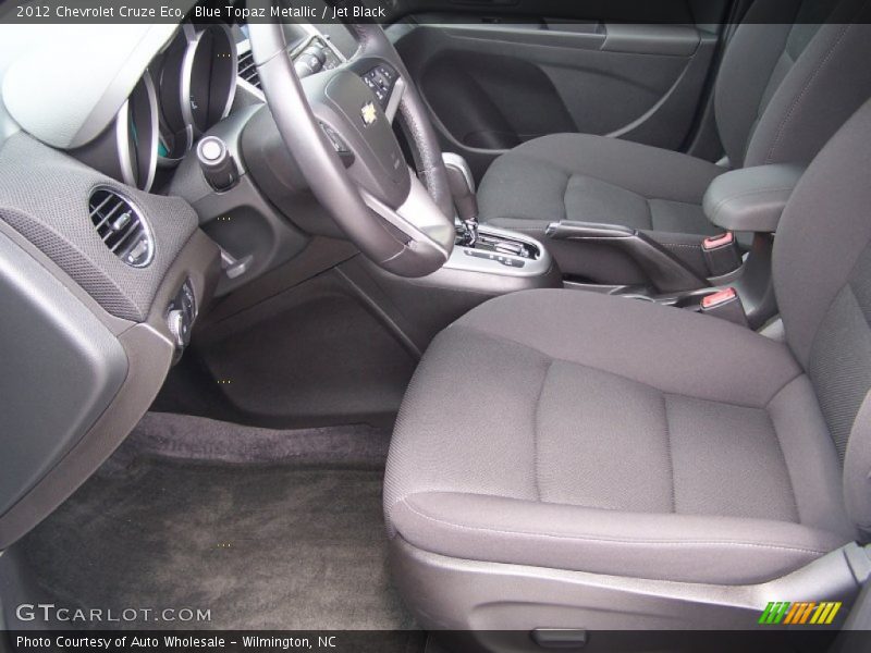 Blue Topaz Metallic / Jet Black 2012 Chevrolet Cruze Eco