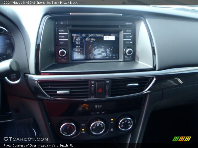 Jet Black Mica / Black 2014 Mazda MAZDA6 Sport