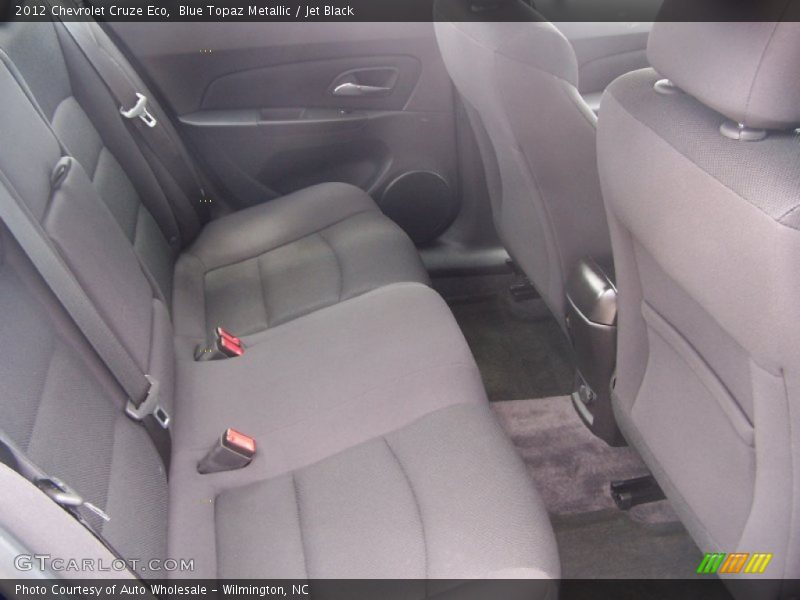 Blue Topaz Metallic / Jet Black 2012 Chevrolet Cruze Eco