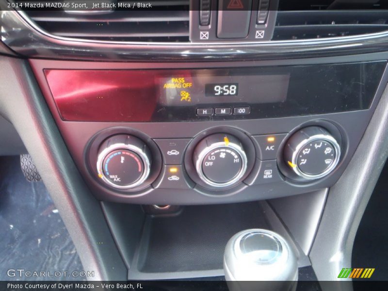 Jet Black Mica / Black 2014 Mazda MAZDA6 Sport