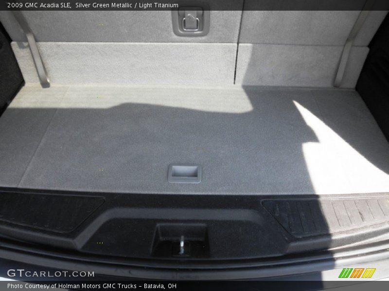 Silver Green Metallic / Light Titanium 2009 GMC Acadia SLE