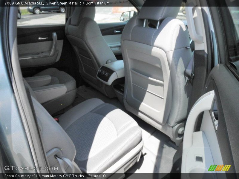 Silver Green Metallic / Light Titanium 2009 GMC Acadia SLE