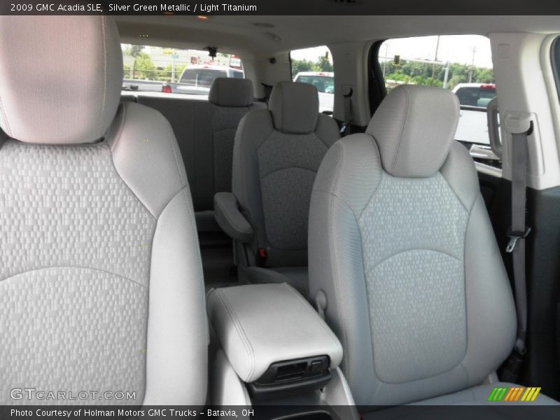 Silver Green Metallic / Light Titanium 2009 GMC Acadia SLE