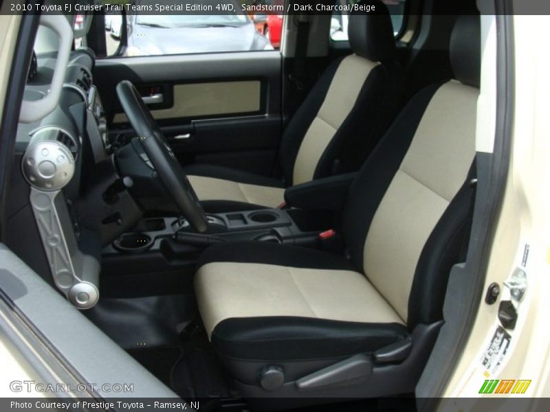 Sandstorm / Dark Charcoal/Beige 2010 Toyota FJ Cruiser Trail Teams Special Edition 4WD