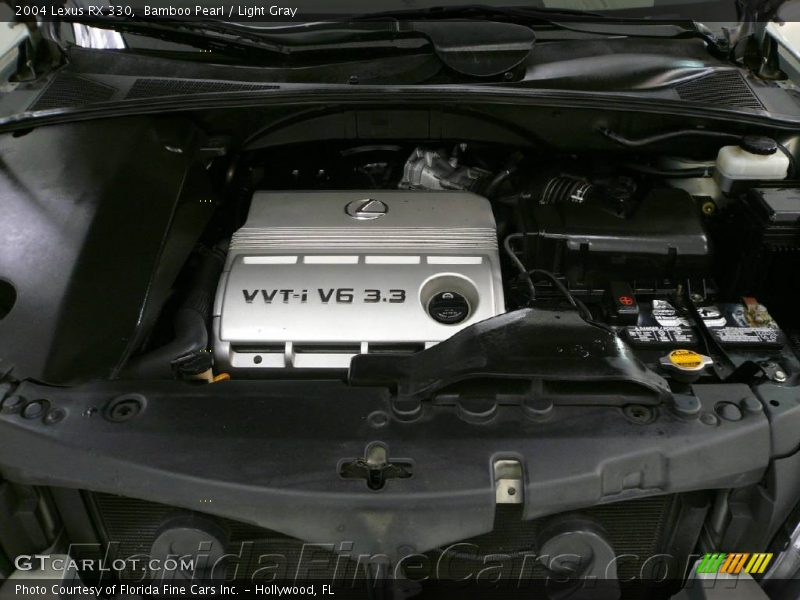 Bamboo Pearl / Light Gray 2004 Lexus RX 330