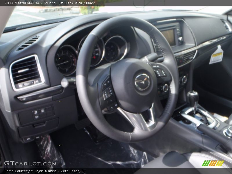Jet Black Mica / Black 2014 Mazda MAZDA6 Touring