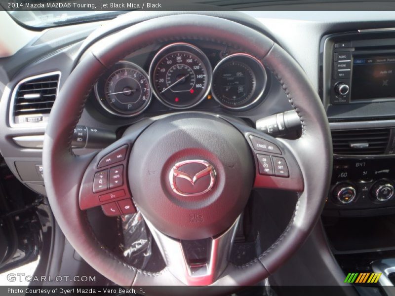 Jet Black Mica / Black 2014 Mazda MAZDA6 Touring