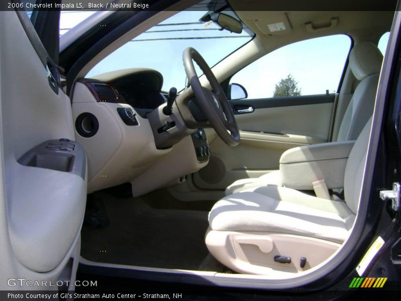 Black / Neutral Beige 2006 Chevrolet Impala LS