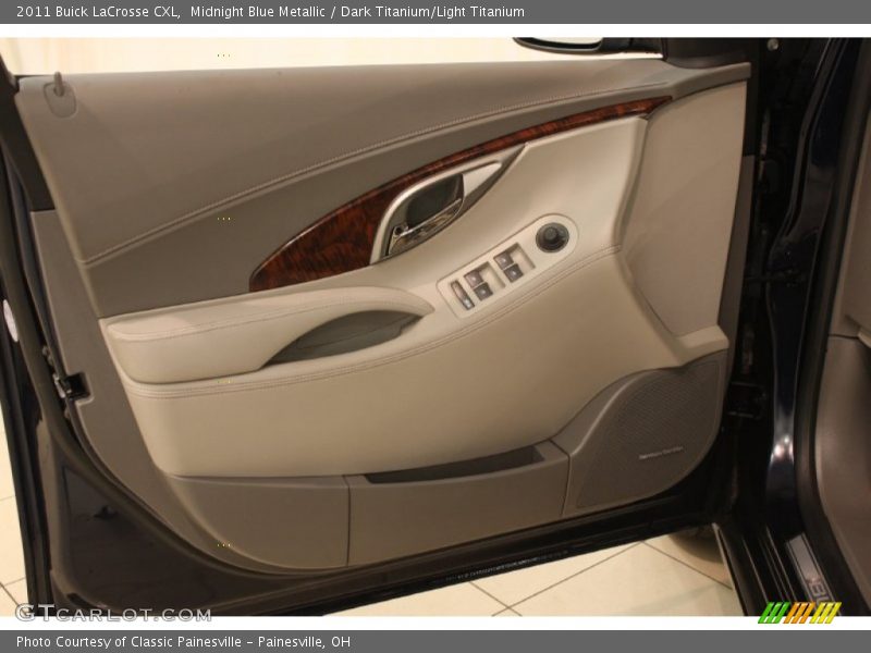Midnight Blue Metallic / Dark Titanium/Light Titanium 2011 Buick LaCrosse CXL