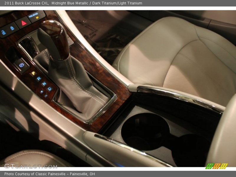Midnight Blue Metallic / Dark Titanium/Light Titanium 2011 Buick LaCrosse CXL