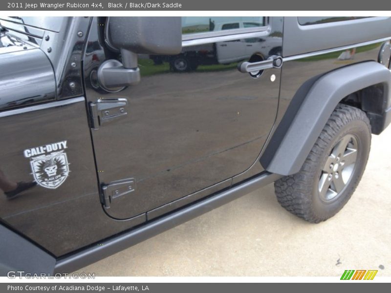 Black / Black/Dark Saddle 2011 Jeep Wrangler Rubicon 4x4