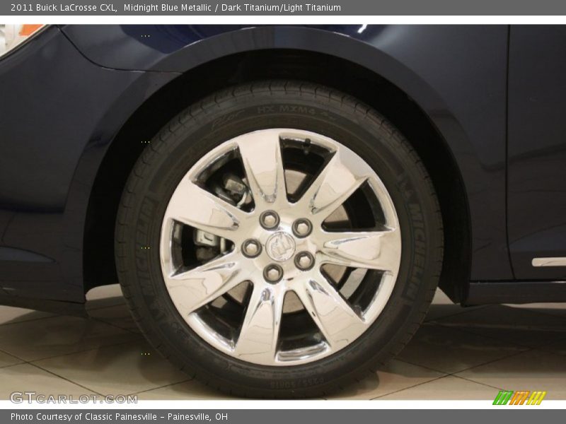 Midnight Blue Metallic / Dark Titanium/Light Titanium 2011 Buick LaCrosse CXL