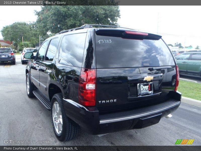 Black / Ebony 2013 Chevrolet Tahoe LTZ