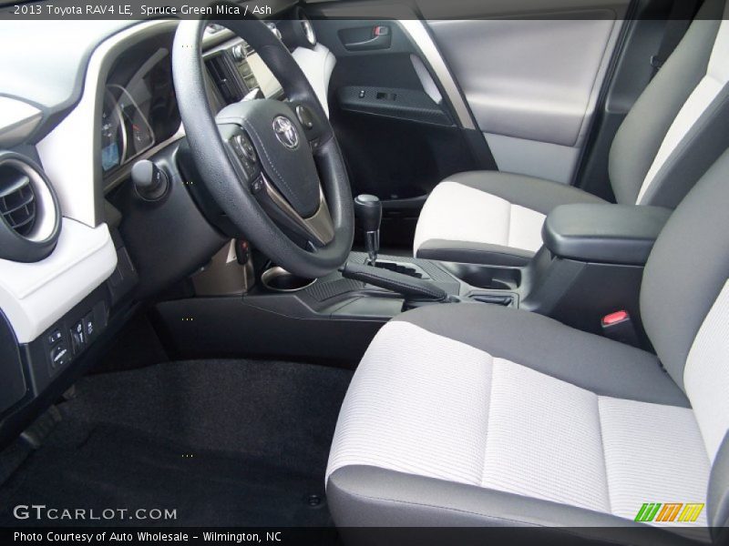 Spruce Green Mica / Ash 2013 Toyota RAV4 LE
