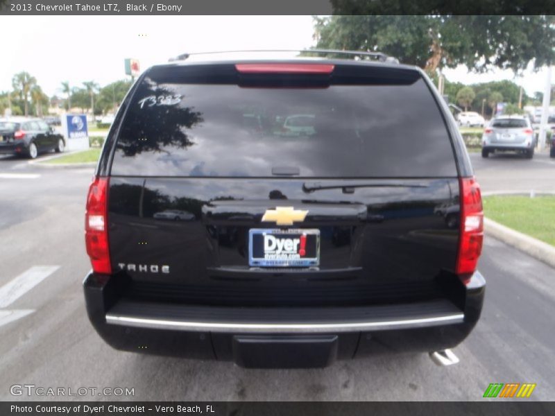 Black / Ebony 2013 Chevrolet Tahoe LTZ