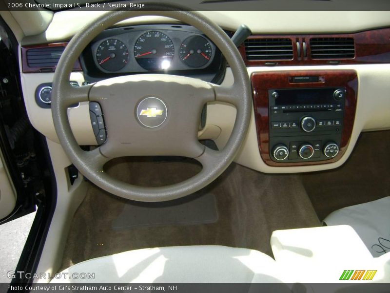Black / Neutral Beige 2006 Chevrolet Impala LS
