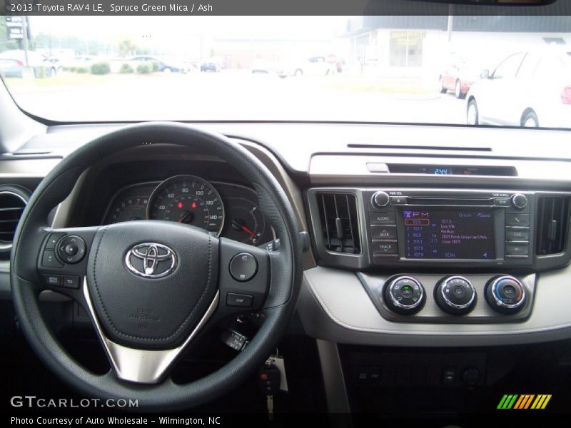 Spruce Green Mica / Ash 2013 Toyota RAV4 LE